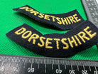 Original WW2 British Home Front Civil Defence Dorsetshire Shoulder Titles - The Militaria Shop