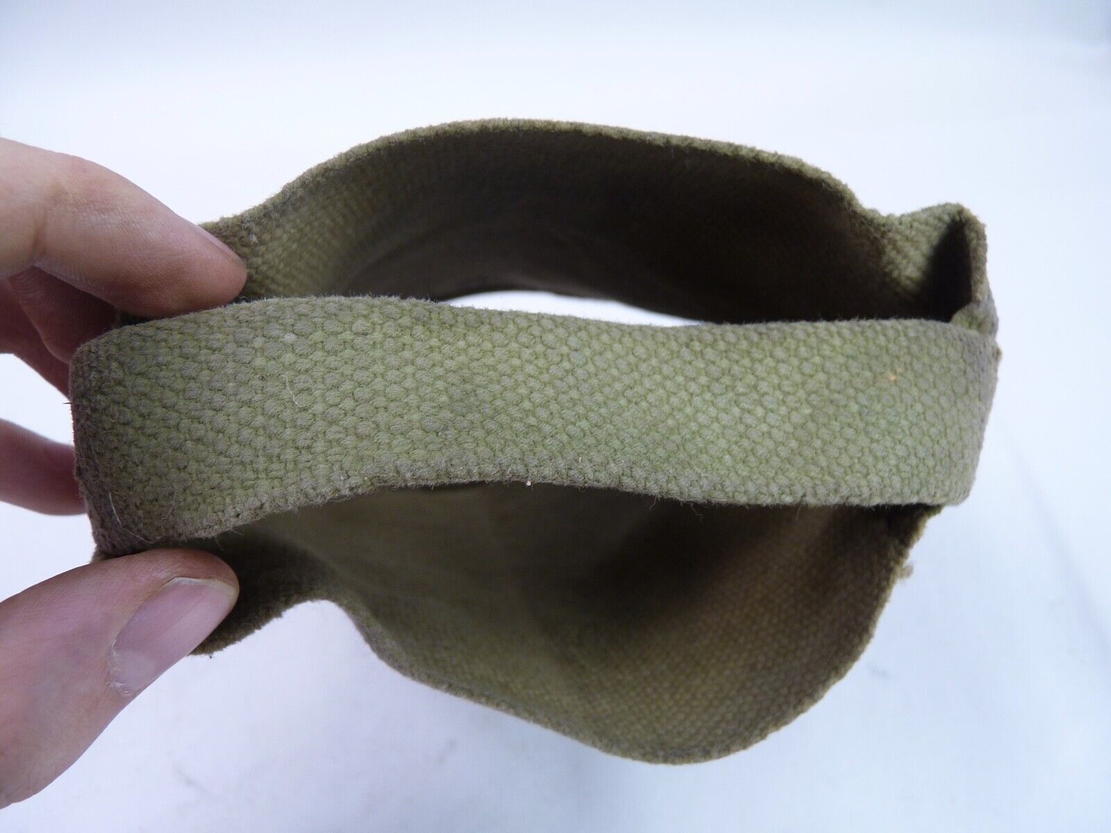 Original WW2 British Army Soldiers Water Bottle Carrier Harness - Dated 1943 - The Militaria Shop