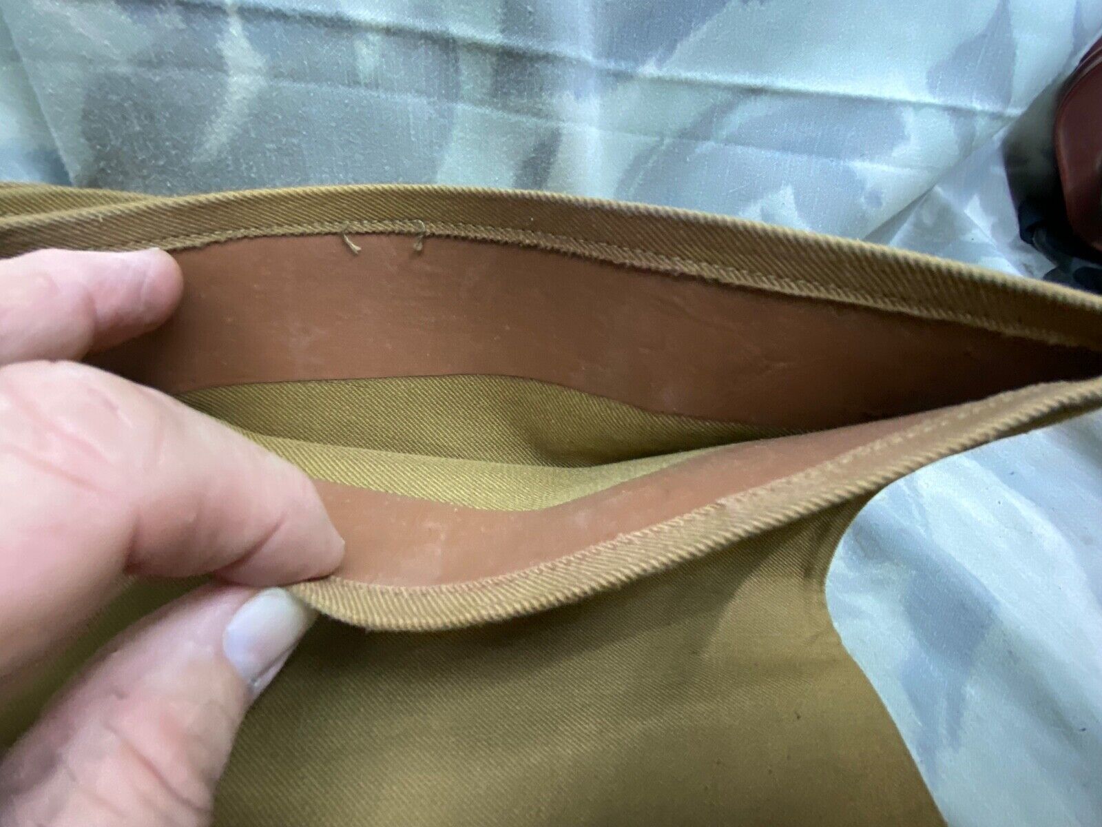 Original WW2 British Army Despatch Rider's Waterproof Leggings - Mint Uniss - The Militaria Shop