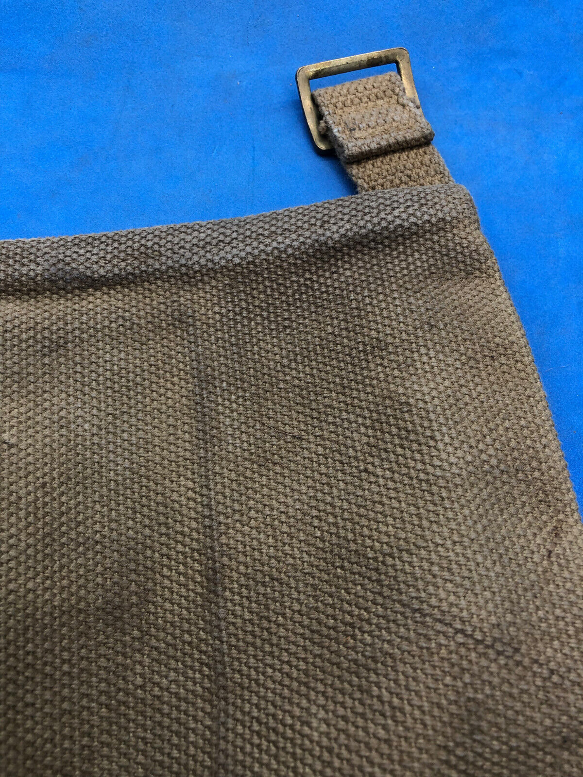 WW2 British Army 37 Pattern Webbing Water Bottle Carrier Harness - 1944 Dated - The Militaria Shop