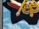 British Army Bullion Embroidered Blazer Badge - 12th Lancers - The Militaria Shop