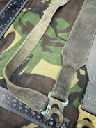 Original British Royal Air Force RAF Blue L Strap Pair - WW2 37 Pattern - The Militaria Shop