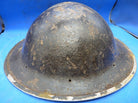 Original WW2 South African Army Mk2 Brodie Helmet - British Style Combat Helmet - The Militaria Shop
