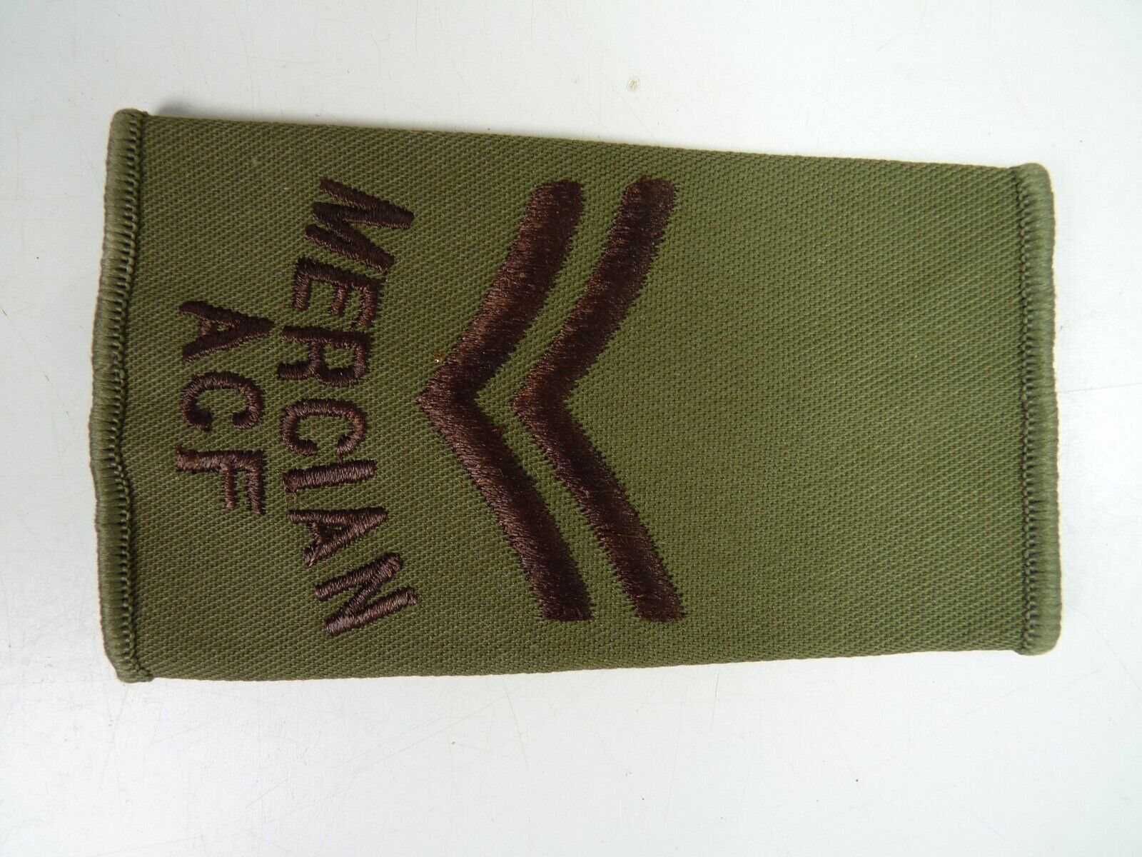 Mercian ACF OD Green Rank Slides / Epaulette Pair Genuine British Army - NEW - The Militaria Shop