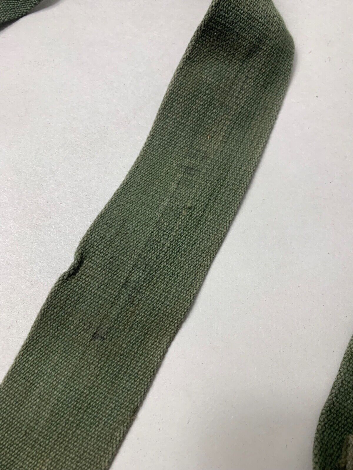 Original WW2 British Army 44 Pattern Shoulder Cross Straps Set - 1945 Dated - The Militaria Shop