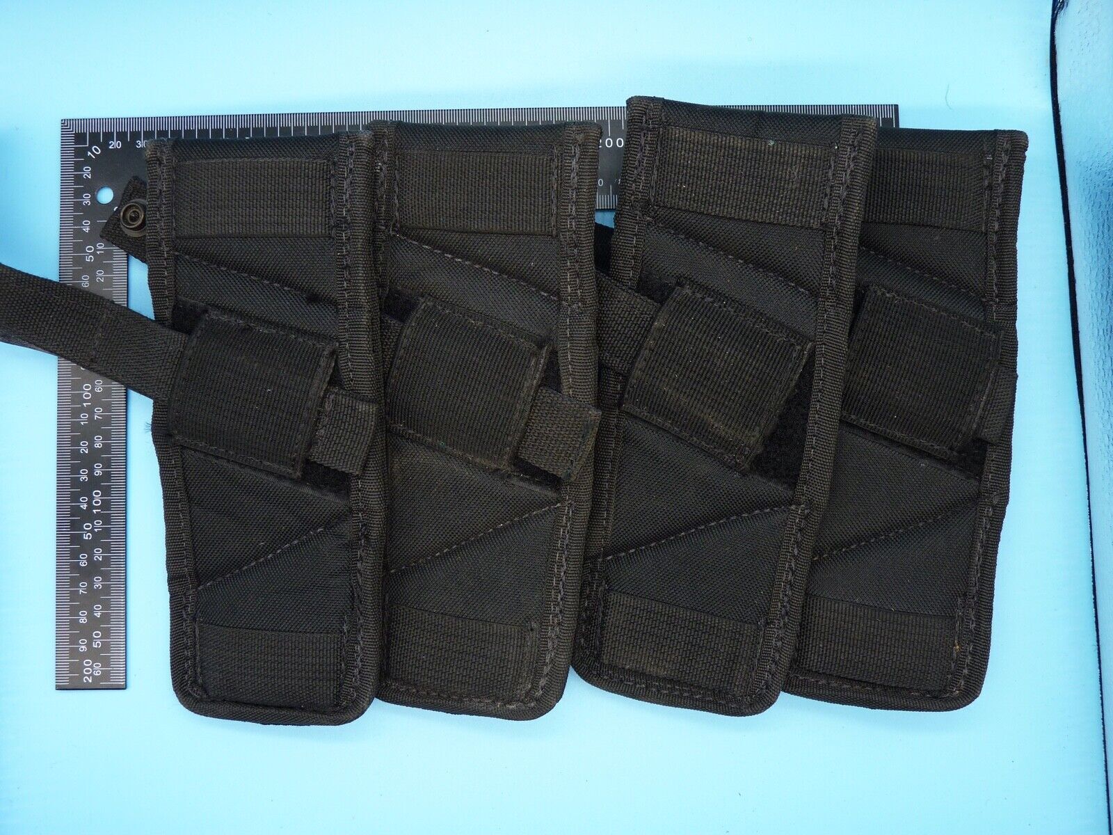 Black Canvass Tactical Belt Mounted Pistol Holster - Front Line Holsters - The Militaria Shop