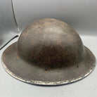 Original WW2 South African Army Mk2 Brodie Helmet - British Style Combat Helmet - The Militaria Shop