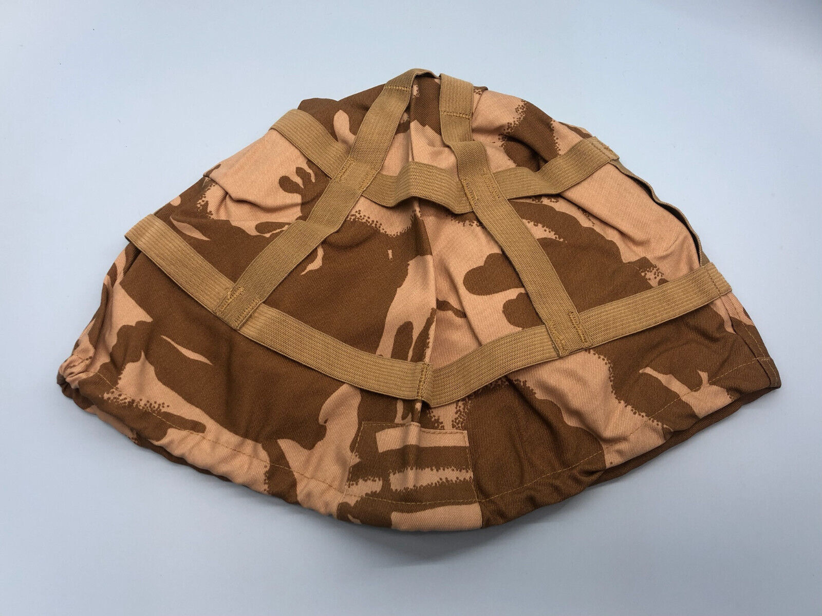 NEW Genuine British Army GS Mk.6 Desert DPM Fabric Combat Cover - Medium - The Militaria Shop