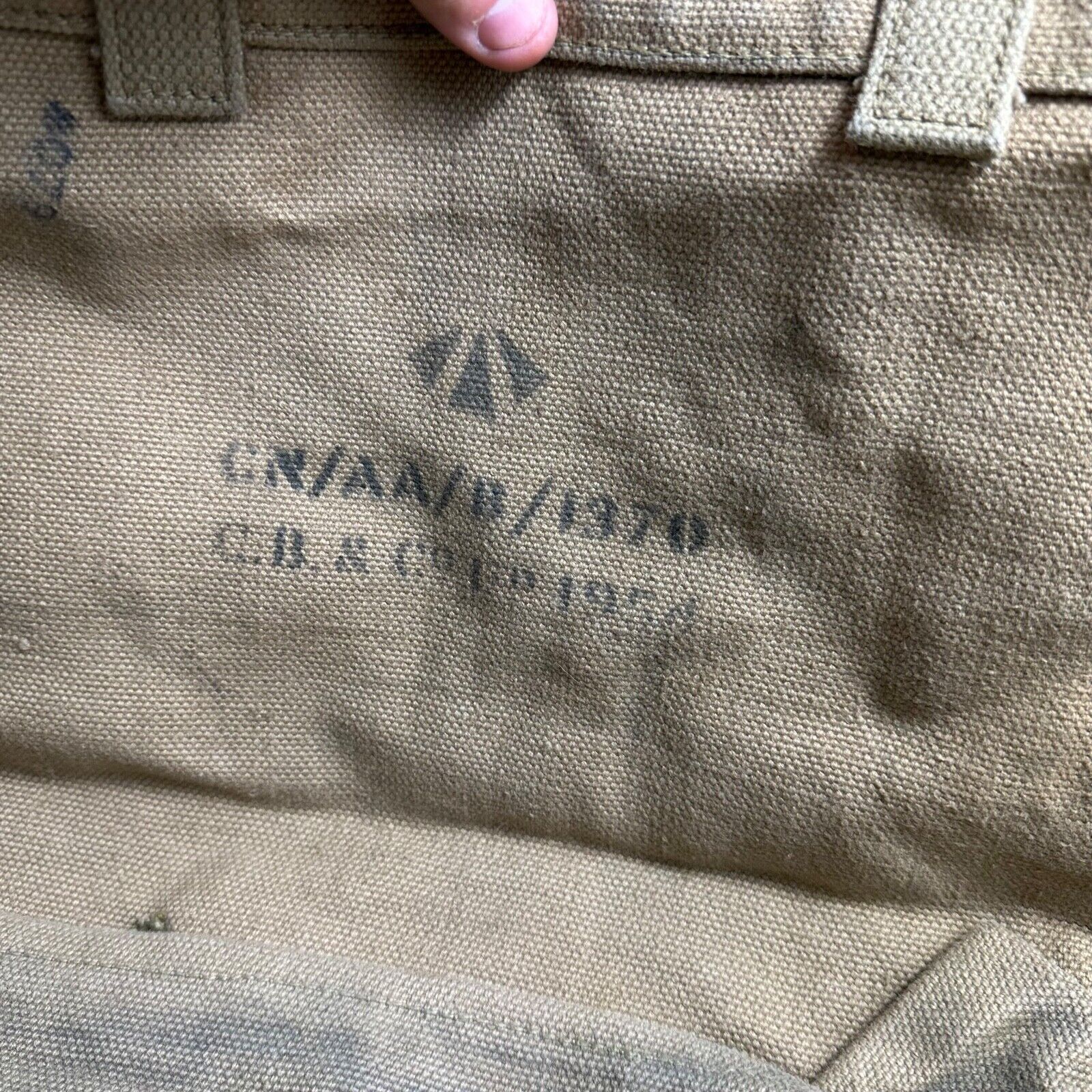 British Army / RAF 37 Pattern Large Pack - WW2 Pattern -Used Condition Original - The Militaria Shop