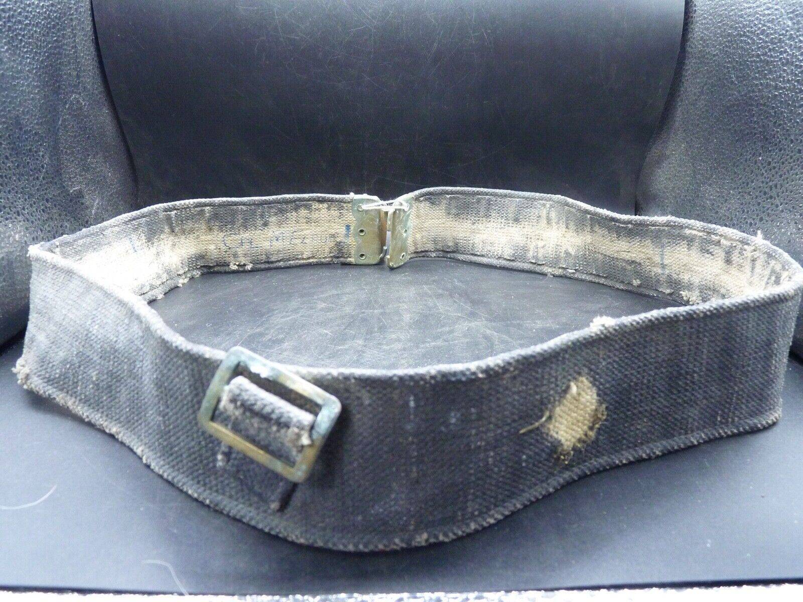 Original British Army / RAF Webbing Belt - WW2 37 Pattern - 40 Inch Waist Max - The Militaria Shop