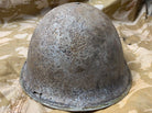 WW2 Mk3 High Rivet Turtle - British / Canadian Army Helmet - Nice Original - The Militaria Shop