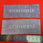 Pair of WW2 Style Printed Airborne Paratrooper Shoulder Titles - Reproduction #4 - The Militaria Shop