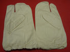 Original WW2 British Army Gunners Winter White Gloves - Dated 1941 - The Militaria Shop