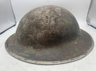 Original WW2 South African Army Mk2 Brodie Helmet - British Style Combat Helmet - The Militaria Shop