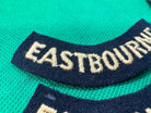 Original WW2 British Home Front Civil Defence Eastbourne Shoulder Titles - The Militaria Shop