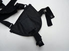 Black Canvass Pistol Shoulder Holster & Mag Pouches - The Militaria Shop