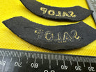 Original WW2 British Home Front Civil Defence Salop Shoulder Titles - The Militaria Shop