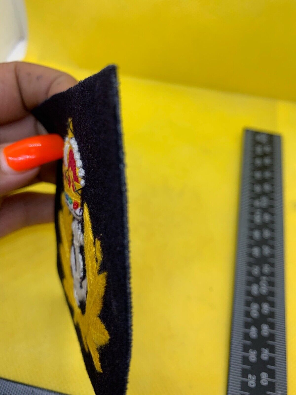 British Royal Navy Embroidered Blazer Badge - The Militaria Shop