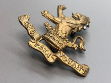 Load image into Gallery viewer, Original WW2 British Army 7th (Princess Royal’s) Dragoon Guards Cap Badge - The Militaria Shop
