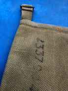 WW2 British Army 37 Pattern Webbing Water Bottle Carrier Harness - 1944 Dated - The Militaria Shop