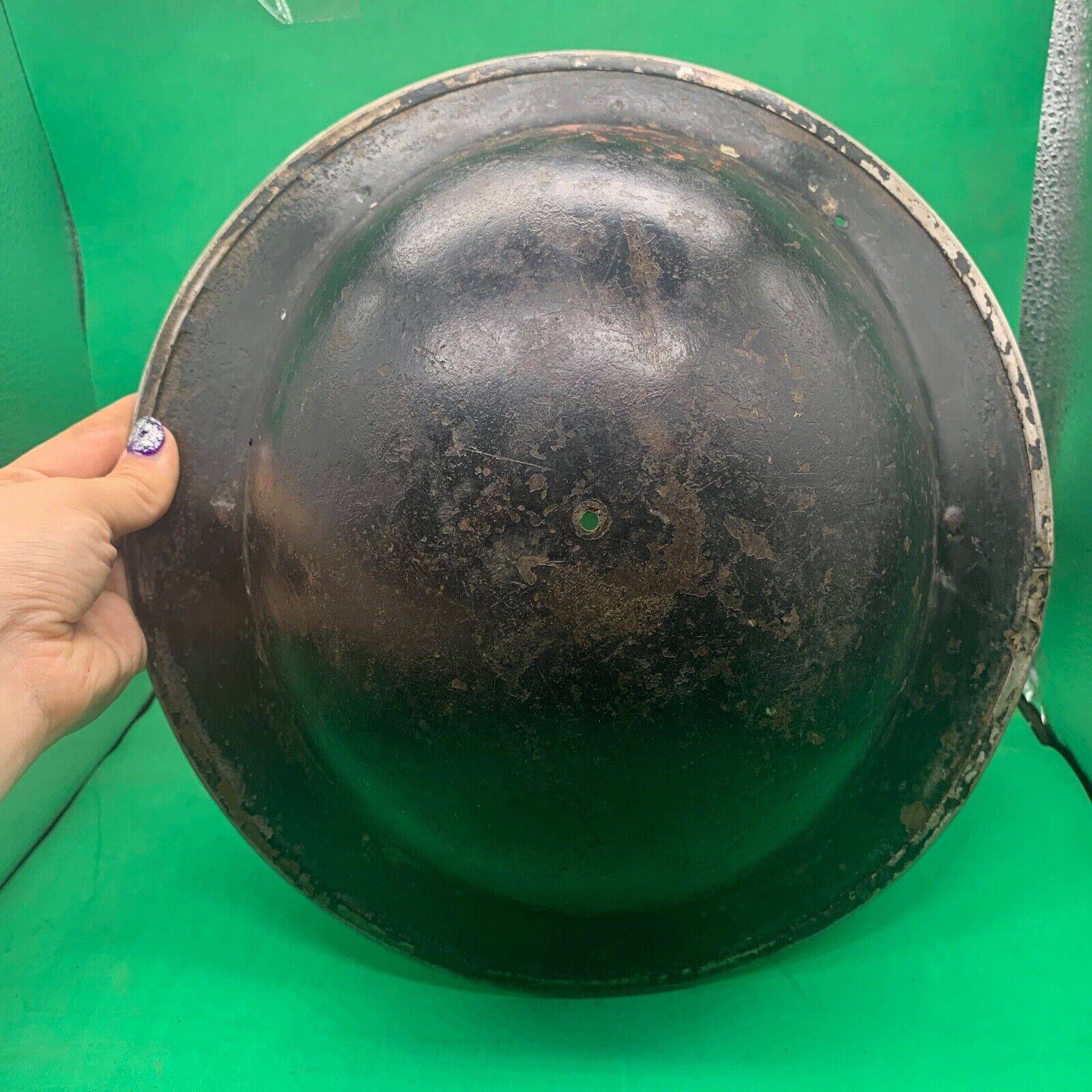 Original WW2 South African Army Mk2 Brodie Helmet - British Style Combat Helmet - The Militaria Shop