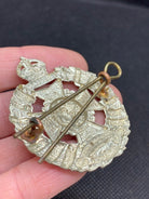 Original WW2 British Army Prince Consorts Own Brass Cap Badge - The Militaria Shop