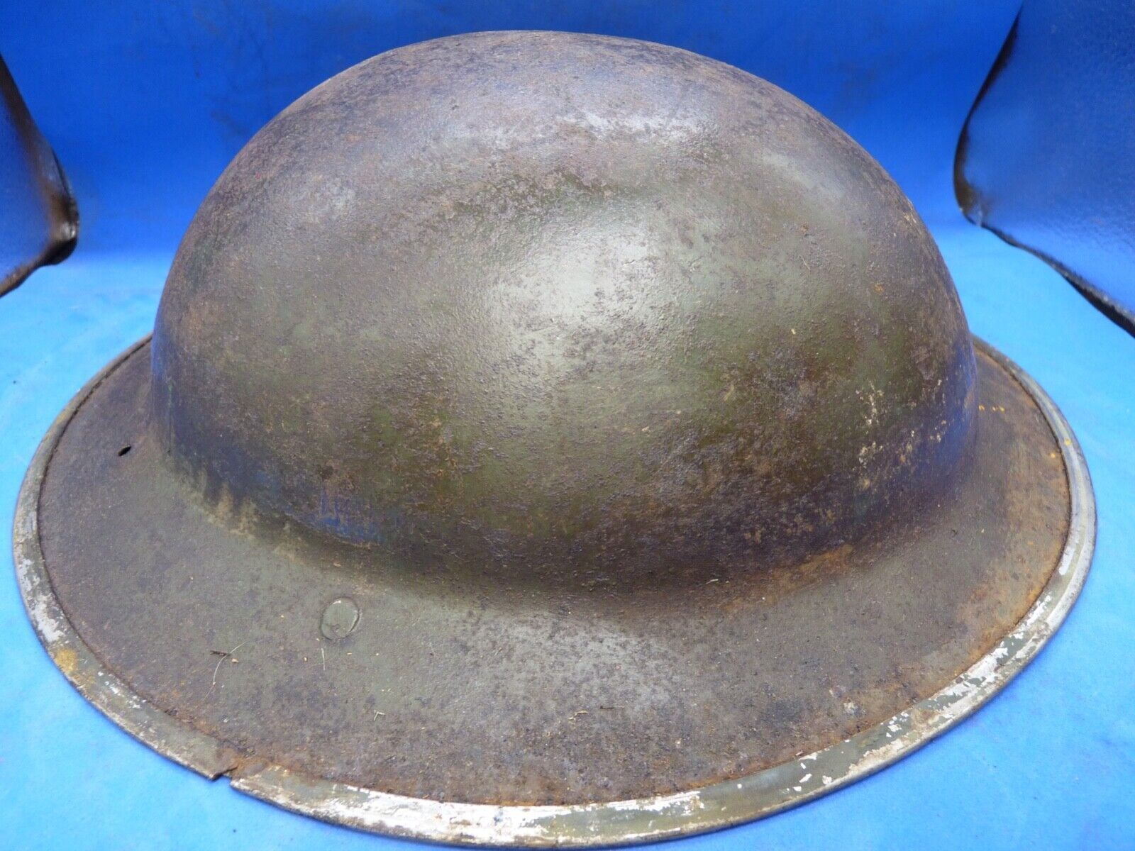Original WW2 South African Army Mk2 Brodie Helmet - British Style Combat Helmet - The Militaria Shop