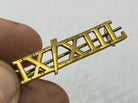Original British Army WW1 9th / 12th Hussars Shoulder Title - The Militaria Shop