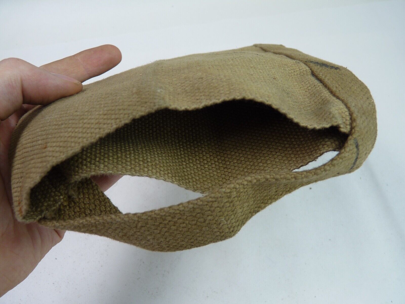Original WW2 British Army Soldiers Water Bottle Carrier Harness - Dated 1943 - The Militaria Shop
