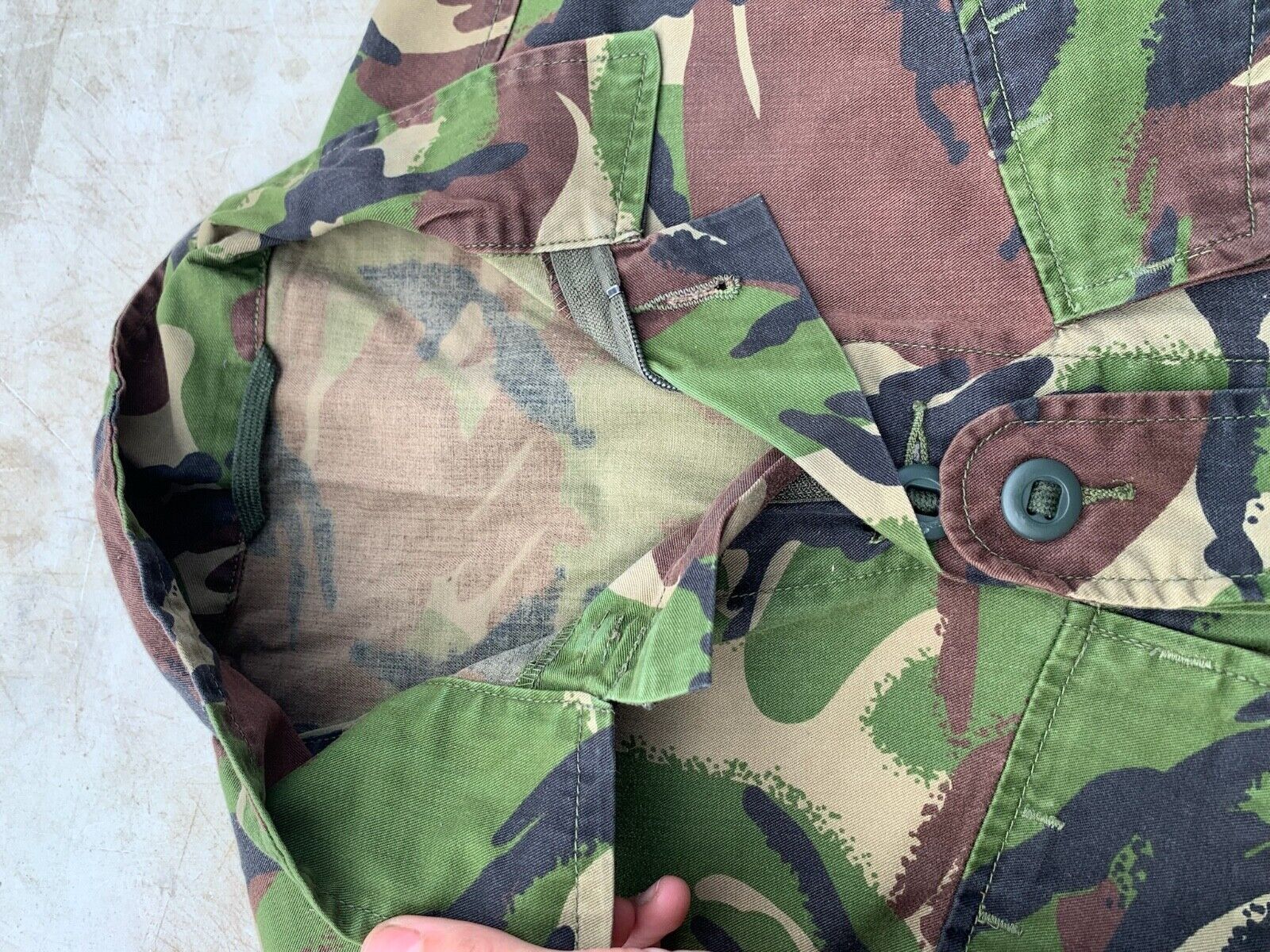Genuine British Army DPM Woodland Combat Jacket - Size 160/104 - The Militaria Shop