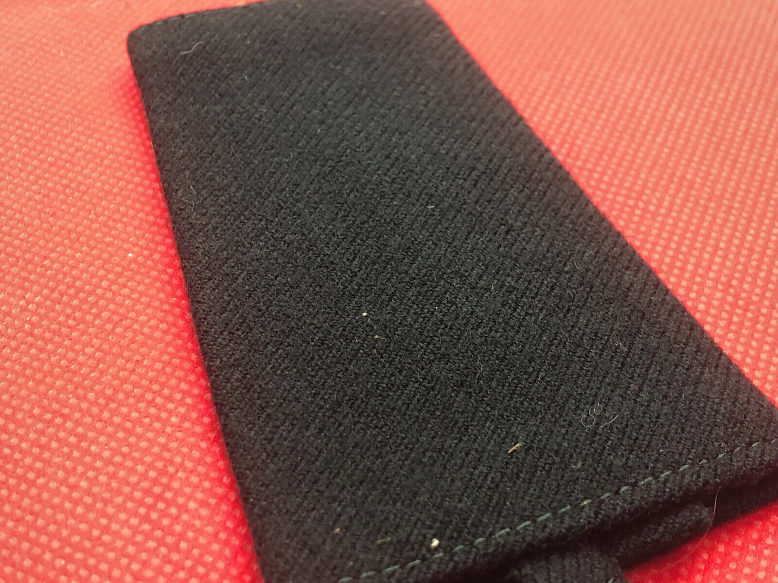 Genuine British Army Black Slip on Epaulette Shoulder Board Single - The Militaria Shop