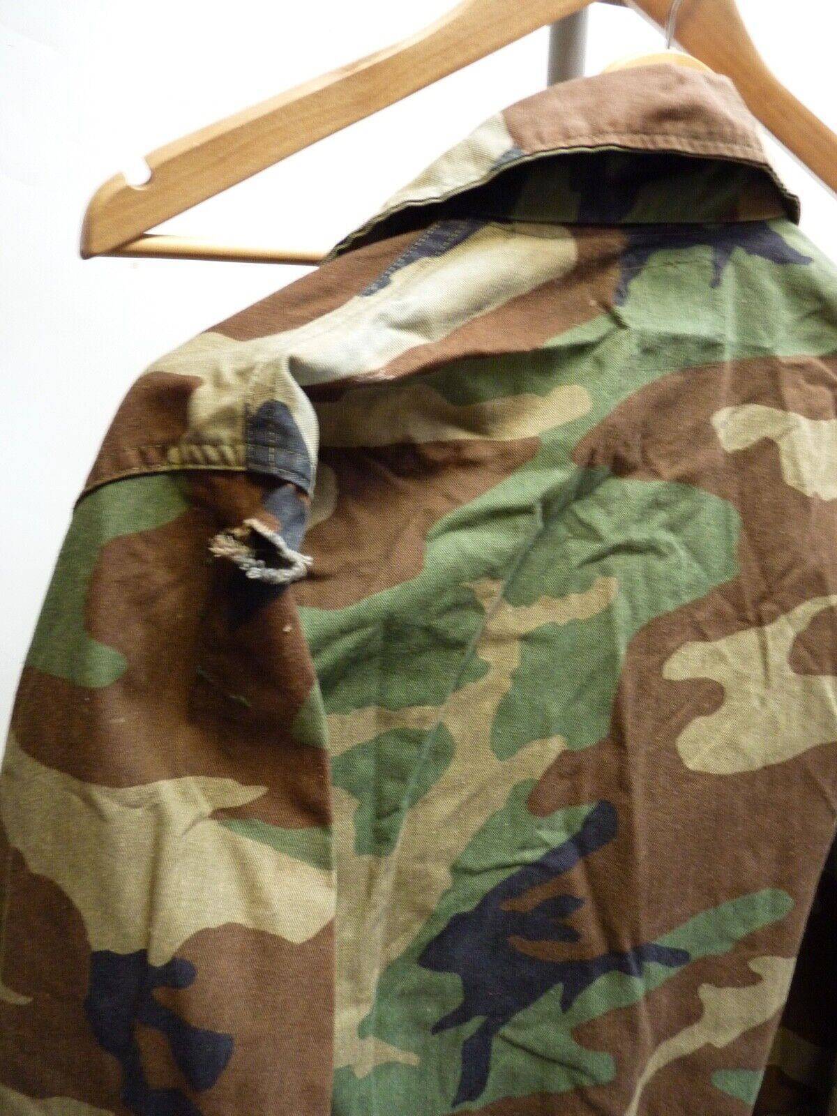 Genuine US Airforce Camouflaged BDU Battledress Uniform - 33 to 37 Inch Chest - The Militaria Shop