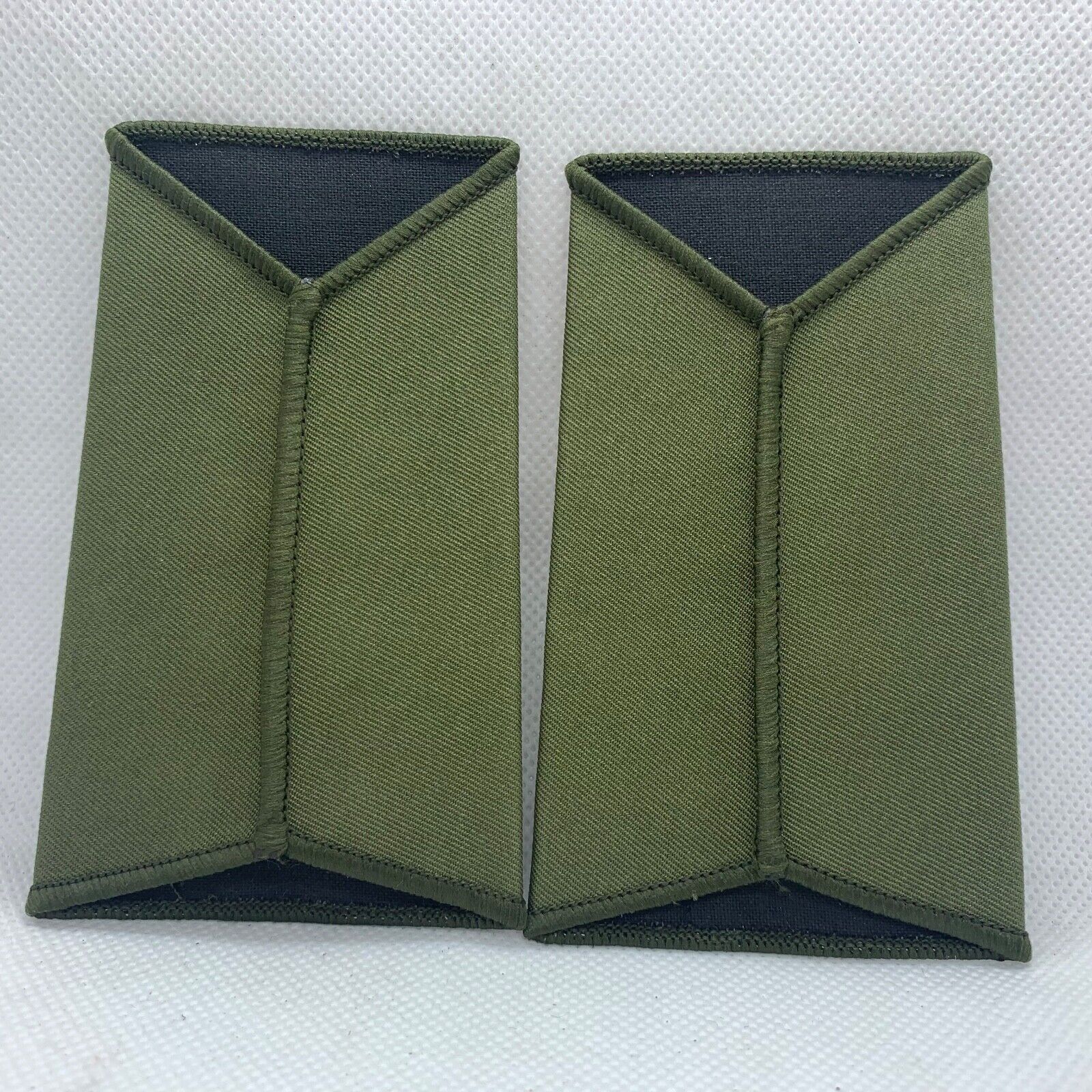 Cadet ACF OD Green Rank Slides / Epaulette Pair Genuine British Army - NEW - The Militaria Shop