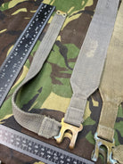 Original British Royal Air Force RAF Blue L Strap Pair - WW2 37 Pattern - The Militaria Shop