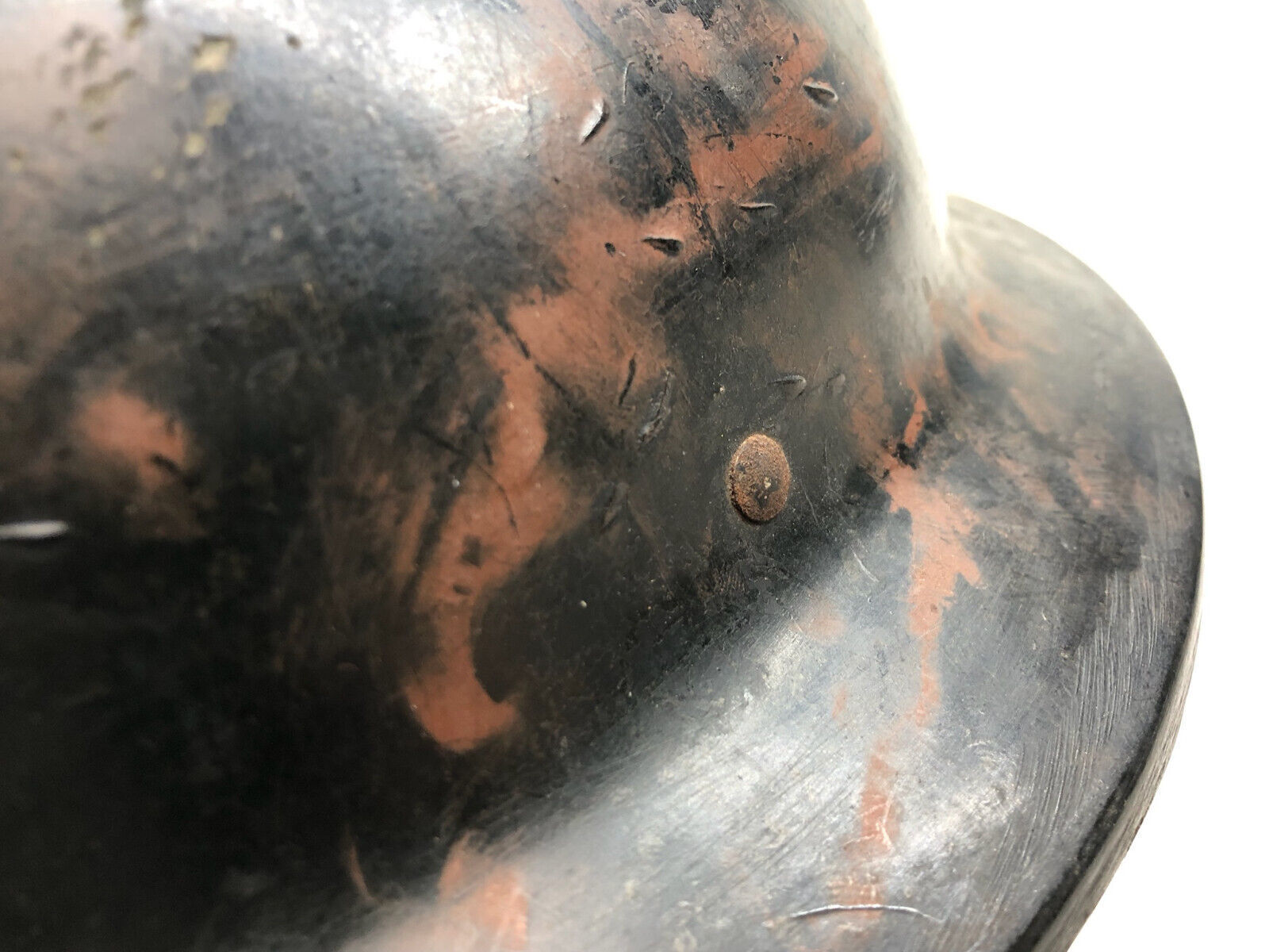 Original WW2 British Home Front Civillian / Private Purchase Helmet - Complete! - The Militaria Shop