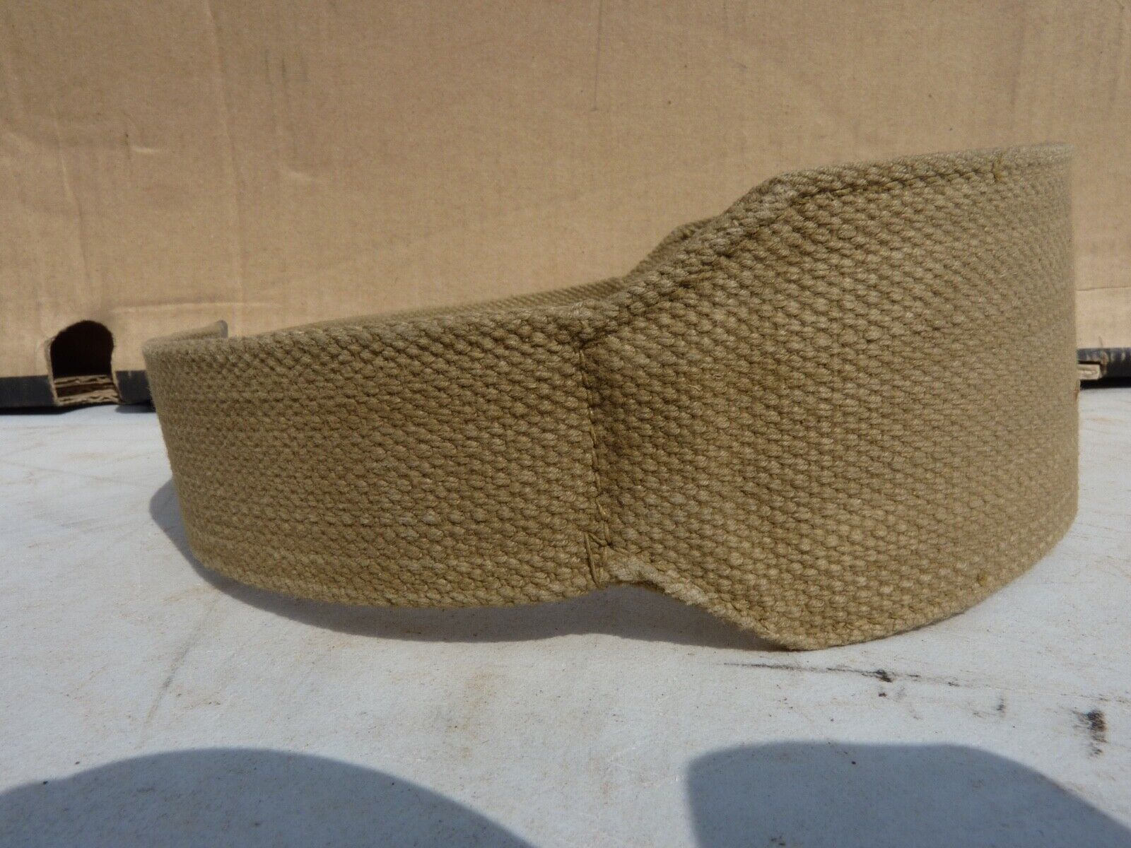 Original WW2 British Army 37 Pattern Yoke Utility Shoulder Strap - MECo 1941 - The Militaria Shop