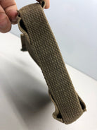 WW2 British Army 37 Pattern Webbing Water Bottle Carrier Harness - 1941 Dated - The Militaria Shop