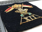 British Army Bullion Embroidered Blazer Badge - 12th Lancers - The Militaria Shop