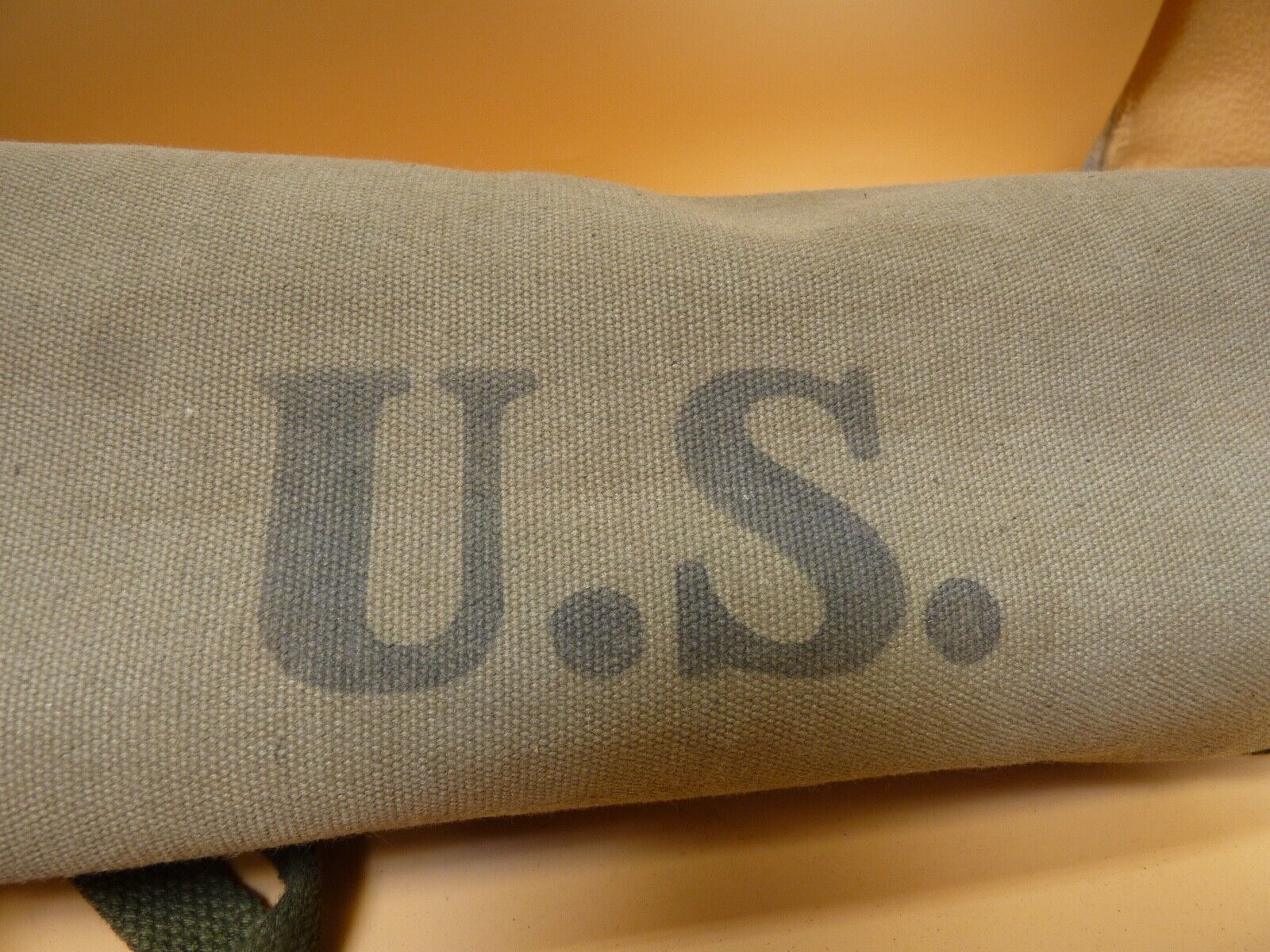 Original WW2 US Army M1928 Haversack Pack Tail - 1944 Dated - The Militaria Shop