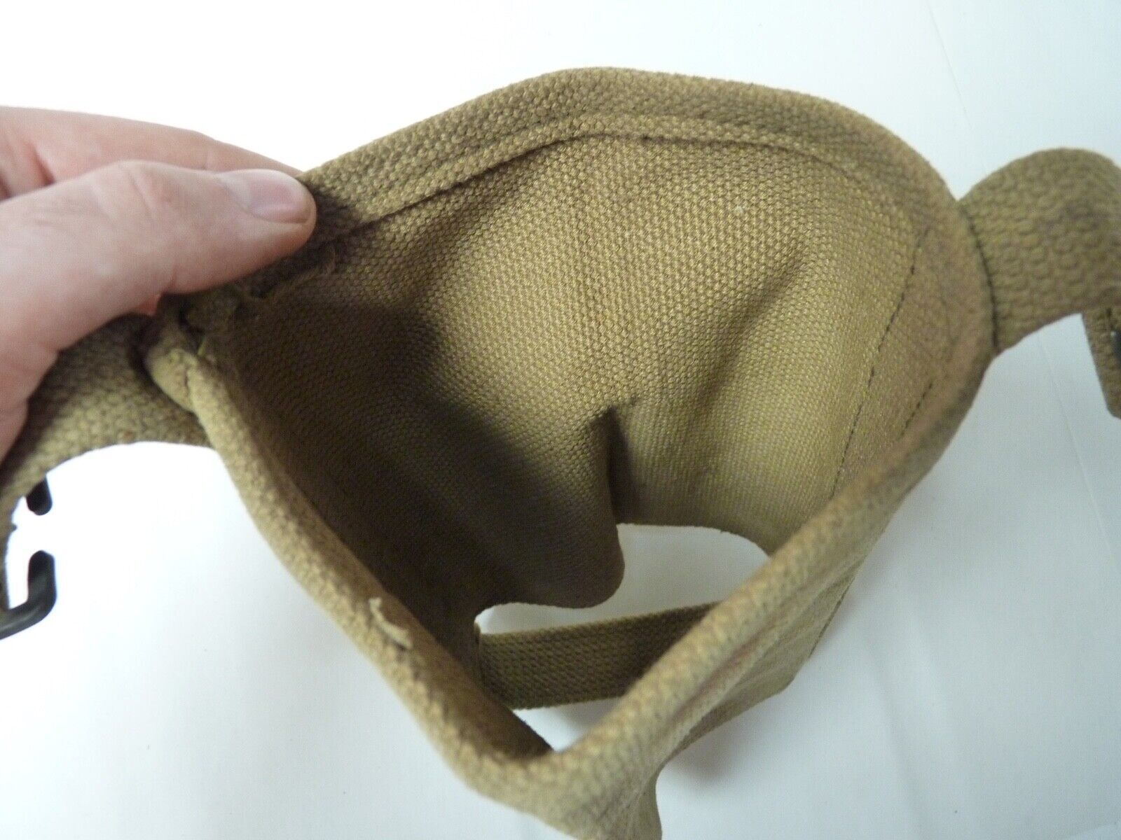 WW2 British Army 37 Pattern Water Bottle Carrier - Original Used Example - The Militaria Shop