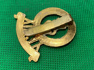 British Army Queen's Crown 15th / 19th Lancers Regiment Cap Badge - The Militaria Shop