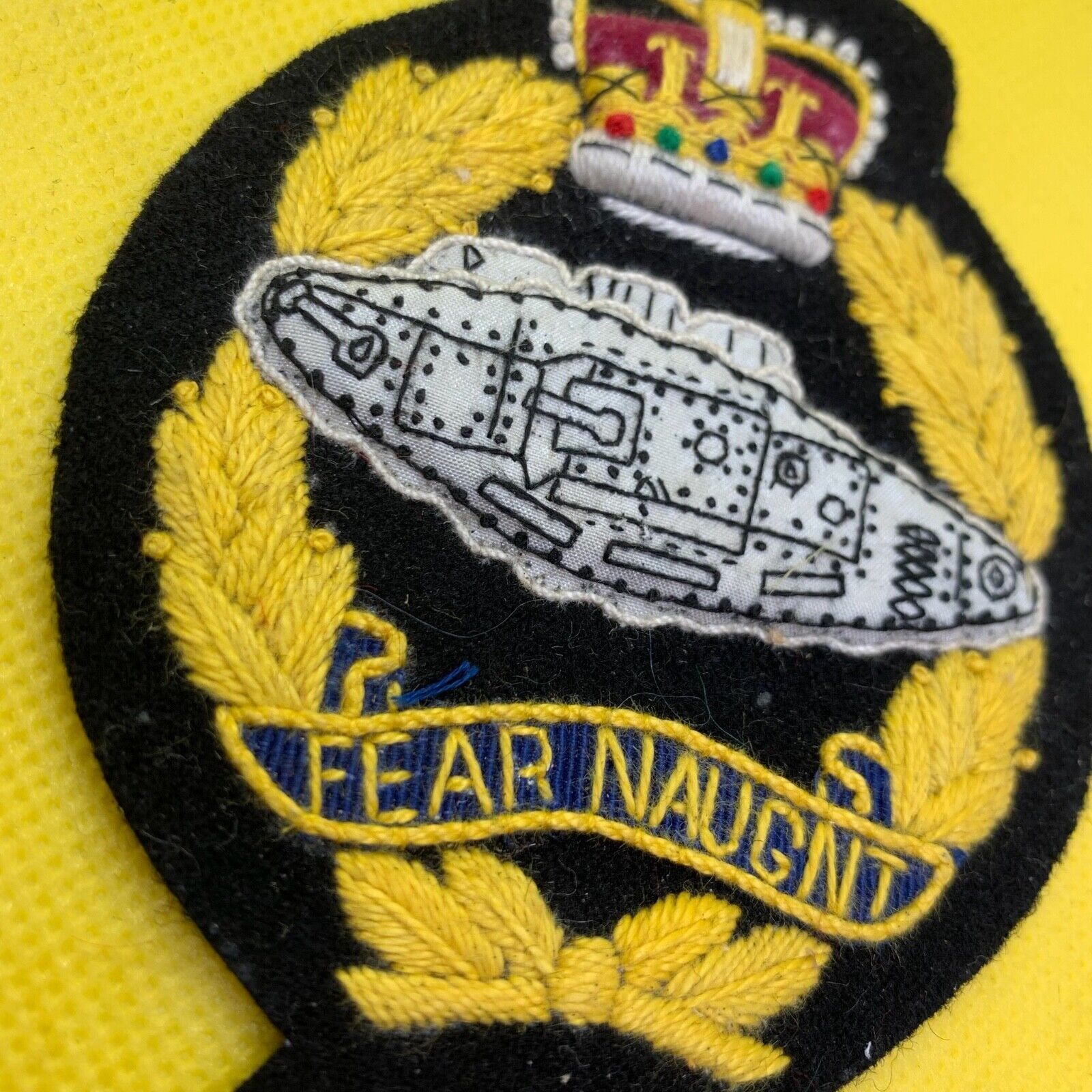 British Army Royal Tank Regiment RTR Embroidered Blazer Badge - The Militaria Shop