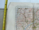 Original WW2 British Army OS Map of England - War Office - Brecon & Llandove - The Militaria Shop