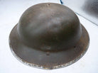 Original WW2 British Style South African Mk2 Army Combat Helmet - The Militaria Shop