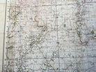 Large WW2 British Army - 1933 dated General Staff map of HARWICK & ESKDALE. - The Militaria Shop