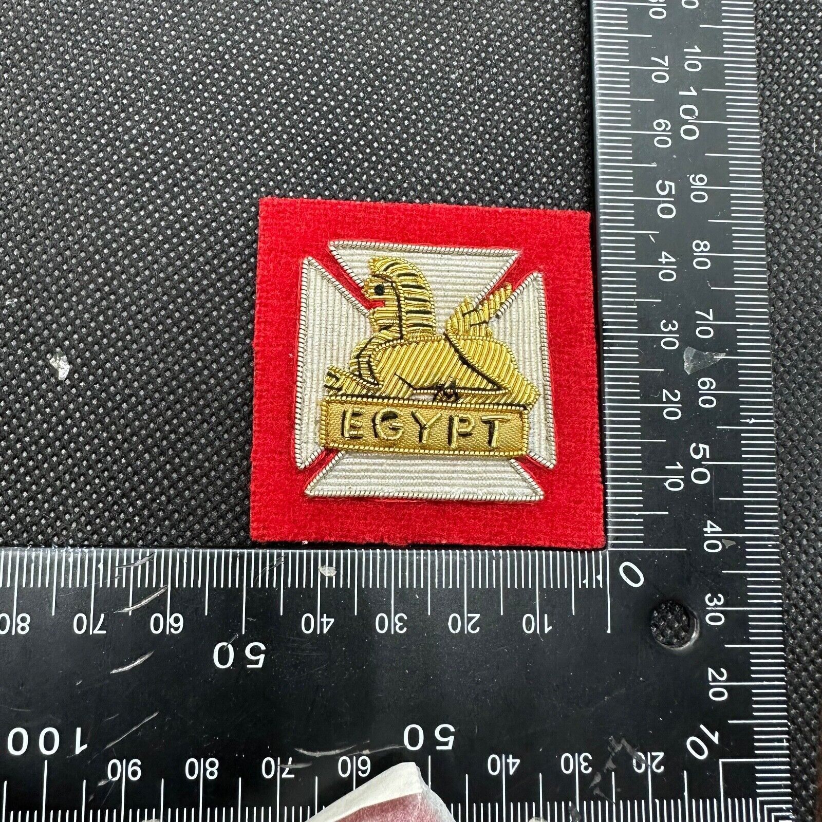 British Army RGBW Bullion Cap / Beret / Blazer Badge - UK Made - The Militaria Shop