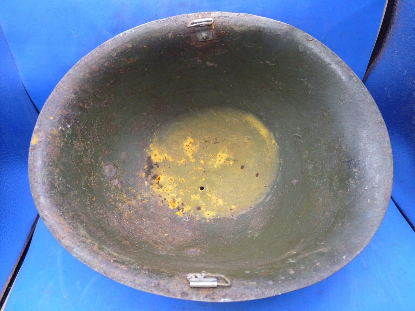 Original WW2 Onwards British Army Mk4 Turtle Helmet - The Militaria Shop