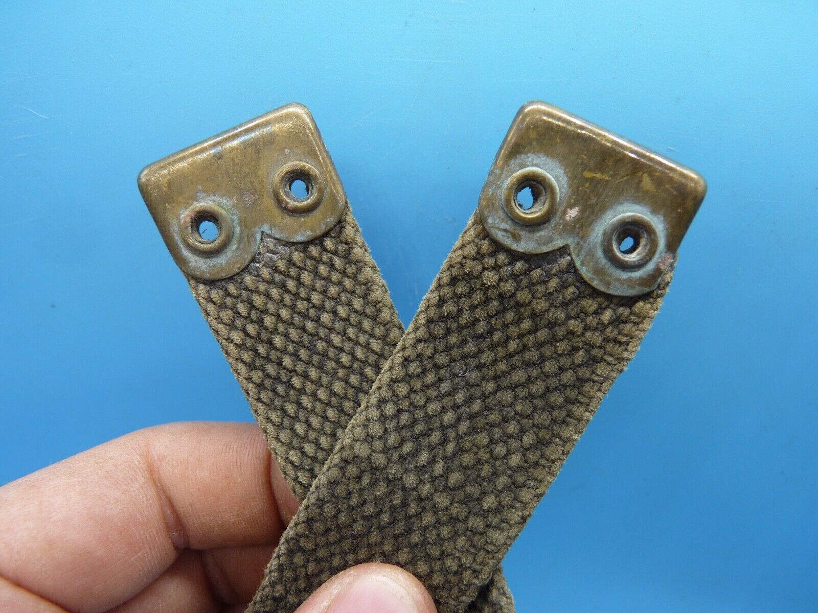 Original WW2 British Army Shoulder Strap - 37 Pattern Webbing - The Militaria Shop