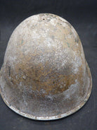 Original WW2 Onwards British Army Mk4 Turtle Helmet - The Militaria Shop