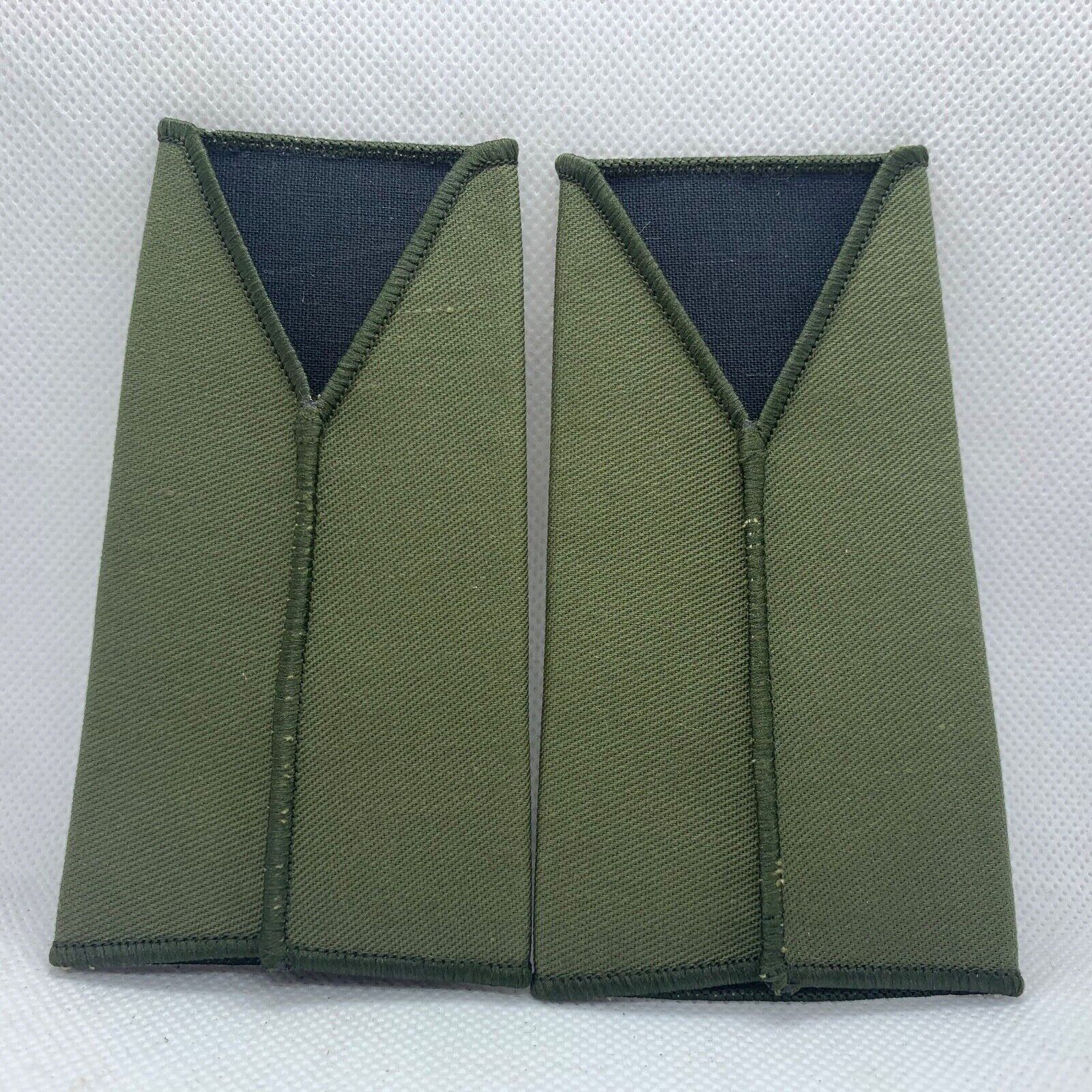 Cadet ACF OD Green Rank Slides / Epaulette Pair Genuine British Army - NEW - The Militaria Shop